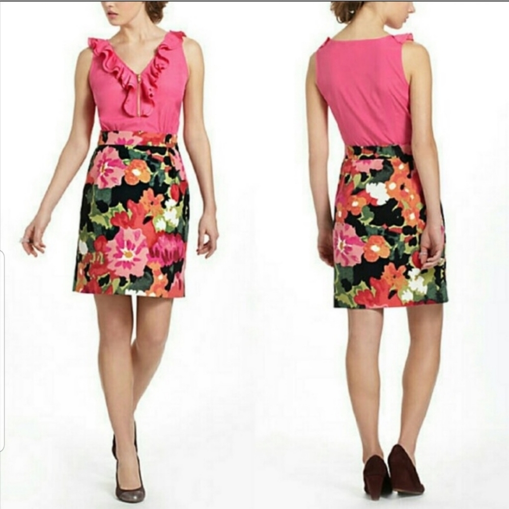 Anthropologie Tabitha Mixed Print Size 6 Dress